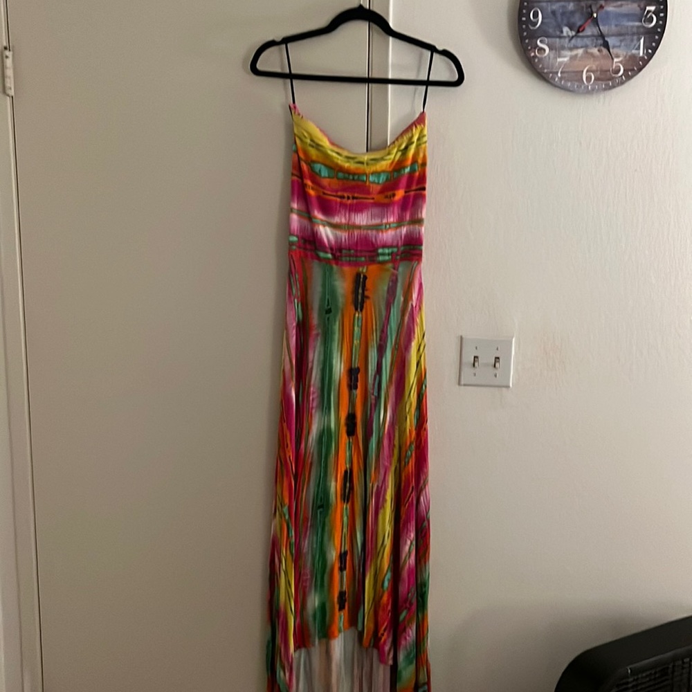 Multicolor maxi dress